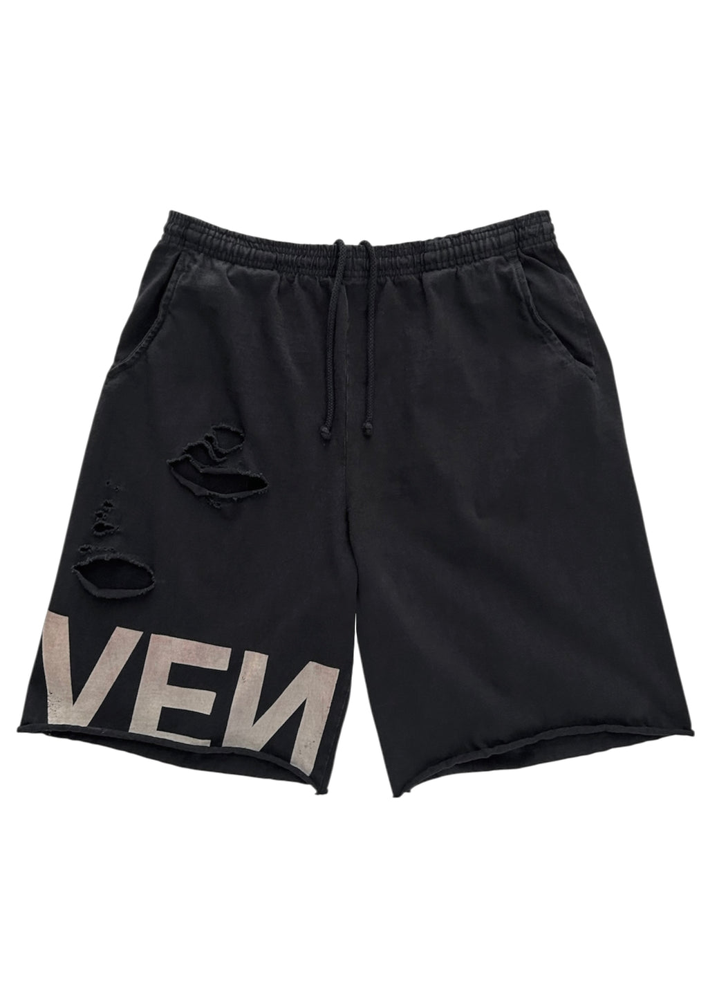 THRASHED BERMUDA SHORTS