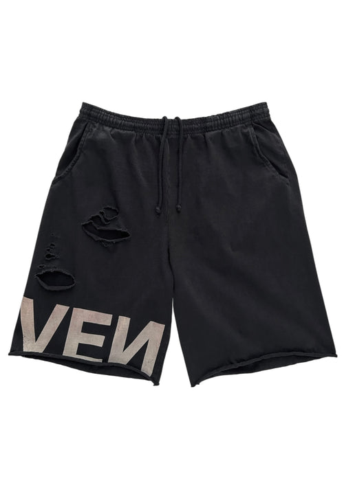 THRASHED BERMUDA SHORTS
