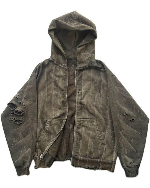 STRATA CAMO ZIP UP