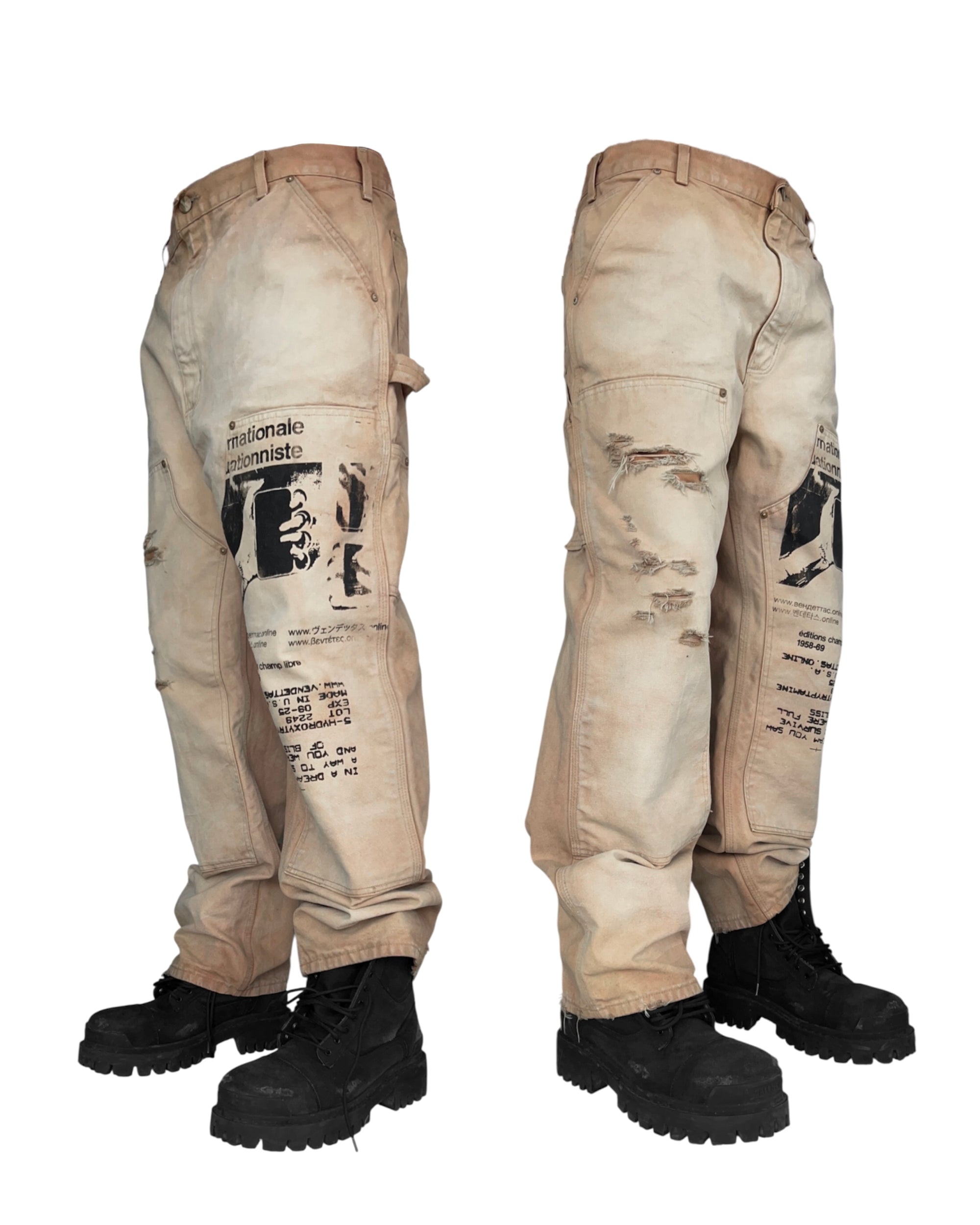 1/1 CARHARTT DOUBLE KNEE PANTS
